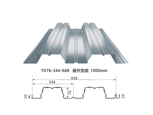 玉林YX76-344-688開口樓承板