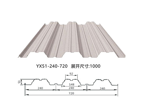 錦州YX51-240-720開口樓承板